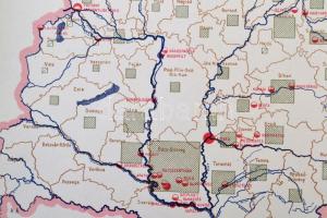 cca 1920 Kender- és kendergyárak Magyarországon / Chanvre et manufactures de chanvre en Hongrie, a &...