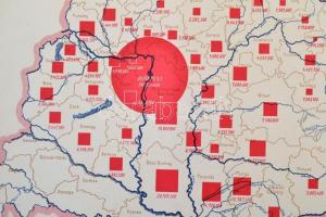 cca 1920 Egyenes adók Magyarországon / Contributions directes en Hongrie, a "Magyarország gazda...