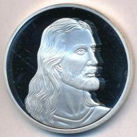 DN "Utolsó vacsora" ezüstözött fém emlékérem. Szign.: CTRFJ ORG (39,5mm) T:PP