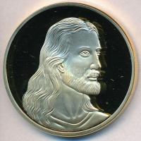 DN "Utolsó vacsora" aranyozott fém emlékérem. Szign.: CTRFJ ORG (39,5mm) T:PP