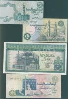 Egyiptom 1976-79. 9db klf bankjegy T:I,I-