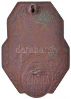 Osztrák-Magyar Monarchia 1915. "3. Hadsereg Kárpátok átkelése 1914-1915" bronzozott tombak...