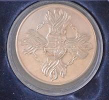 2006. "Gloria Victis 1956-2006" ezüstözött Br emlékérem, tokkal (40mm) T:2,2-