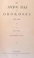 A magyar nemzet története III. kötet. Szerk.: Szilágyi Sándor. Pór Antal, Schönherr Gyula: Anjou ház...