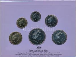 Ausztrália 2002. 5c-2$ "The Year of Outback" (6xklf) forgalmi sor karton díszcsomagolásban...