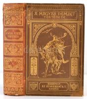 A magyar nemzet története V. kötet. Szerk.: Szilágyi Sándor. Acsády Ignác: Magyarország három részre oszlásának története. 1526-1608. B., 1897, Athenaeum. Kiadói aranyozott félbőr-kötés, kissé kopottas borítóval, a borító alsó sarkai kopottak, foltosak, számos illusztrációval.