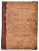 1947 Magyar Államvasutak Jelzési Utasítás. F. 1. sz. Szabványos-nyomközű közforgalmú vasutak számára...