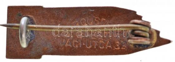 ~1920-1940. "Pécs Hungaria" zománcozott jelvény a pécsi dzsámi ábrázolásával "JEROUSC...