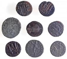 8db-os vegyes római rézpénz tétel a IV. századból T:2-,3
8pcs of various Roman copper coins from th...