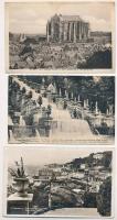 3 db RÉGI francia városképes lap; Beauvais, Marseille, Saint-Cloud / 3 pre-1945 French town-view postcards,