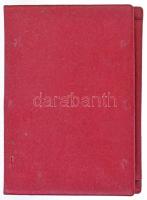 Takács Erzsébet (1928-1999) DN "Szentendre" Br plakett bársony borítású dísztokban rögzítv...