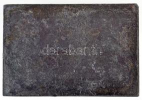 1954. "Újítási Mozgalomban Végzett Kiváló Munkájáért" Zn plakett (68x99mm) T:2- ph