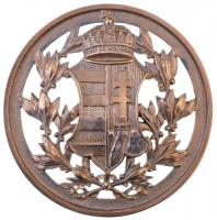 DN "Magyar címer" öntött, modern Br plakett (102mm) T:1