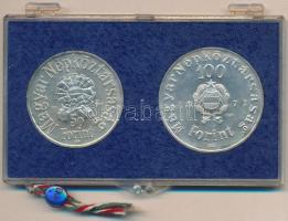 1973. 50Ft Ag + 100Ft Ag "Petőfi" pár eredeti, plombált MNB plasztiktokban T:BU
Adamo EM4...