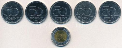 1980. 100Ft Cu-Ni-Zn "Szovjet-Magyar Űrrepülés" műbőr tokban + 2002. 100Ft Cu-Ni-Zn "...