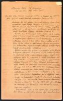 1891 a Kolozsvári Tábla okt. 26-i határozatának fogalmazványa, 4 p.