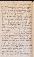 1891 a Kolozsvári Tábla okt. 26-i határozatának fogalmazványa, 4 p