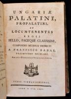 Francisco Babai (Ferenc): Ungariae reges, eorum genealogia, acta item illustriora, et fata compendio...