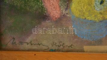 Novotny jelzéssel: Karácsonyi ajándékok. Olaj, karton, üvegezett keretben, 45×29 cm