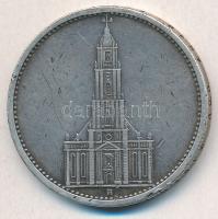 Német Harmadik Birodalom 1935A 5M Ag "Náci hatalom első évfordulója" T:2,2- ph. German Thi...