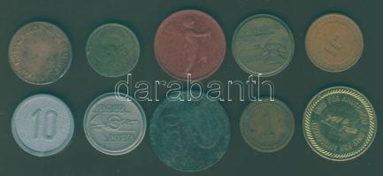 10 klf zseton, régi és új