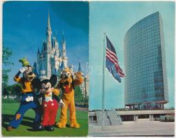 55 db MODERN amerikai városképes lap / 55 modern USA, American town-view postcards