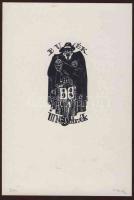 Nagy Árpád (1894-1959) szignált Ex libris