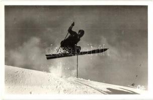 Sports dhiver, Saut-tournant / Skier, winter sport