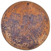 Tőrös Gábor (1934-) DN "Szenczi Molnár Albert 1574-1634" modern öntött Br plakett (100mm) ...