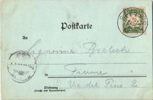 Gátfutó. Bélyegekből kivágott és összeragasztott képeslap. Budai nyomda / Hurdler. Made out of stamp...