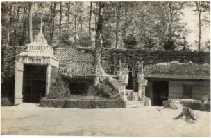 Osztrák-magyar I. zászlóalj segélyhelye, kaverna bejárat / WWI K.u.K. military, I. battalion's aid station, cafe entry, photo