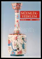 Vegyes művészeti könyvtétel, 2 db:  1986 Bécsi Porcelán. Az Iparművészeti Múzeum Gyűjteményében. Bp., Iparművészeti Múzeum. Kiadói papírkötés, magyar, német és angol nyelven. 2003 Műemlékvédelem. XLVII. évf., 4. szám. Szerk.: Merhán Orsolya. Kiadói papírkötés, számos fekete-fehér és színes fotóval. Benne három Zsolnay témájú írással.