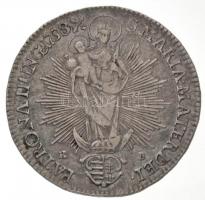 1758K-B 1/2 Tallér Ag "Mária Terézia" Körmöcbánya (13,86g) T:2,2- / 
Hungary 1758K-B 1/2 ...