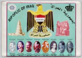 Irak 1969-1982. 5f-1D forgalmi sor sérült, karton díszcsomagolásban T:1-,2
Iraq 1969-1982. 5 Fils -...