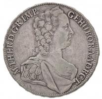 1763K-B Tallér Ag "Mária Terézia" verdejel lent a címer mellett, Körmöcbánya (27,94g) T:2,2- /  Hungary 1763K-B Thaler Ag "Maria Theresia" mint mark next to coat-of-arms at the bottom, Kremnitz (27,94g) C:XF,VF Huszár: 1675., Unger III.: 1227.