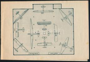 1935 Néhány szó a repülésről. A repülőgépkiállítás képes tájékoztatója. Kiadja a Magyar Aero Szövets...
