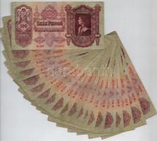 1930. 100P (30x) közte csillagos sorozatszámú is T:III,III-