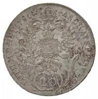 1784E 20kr Ag "II. József" Gyulafehérvár (6,64g) T:1-,2 patina / 
Hungary 1784E 20 Kreuze...