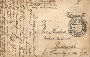 1916 Eduard Soklics, az SMS Viribus Unitis Tegetthoff-osztályú dreadnought csatahajó matróza / Marin...