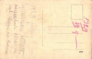 1929 Sas gőzüzemű oldalkerekes személyhajó (exFelszabadulás, exSzent Imre, exIV. Károly) / Hungarian...