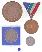 5db-os vegyes emlékérem, kitüntetés és fémpénz tétel, benne 1965. "Árvízvédelemért Érem" B...