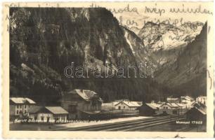 Böckstein, Bahnhofviertel mit Anlauftal / railway station