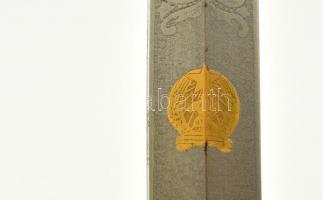 cca 1950 Magyar tábornoki tőr, számozott (5), gazdagon díszített pengével és markolattal, díszes Rák...