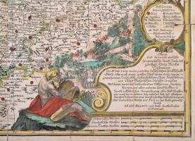 Joannis Jacobi Lidl (1696-1771): Accurata descriptio Gegraphia totus Regni Bohemiae / Csehország kom...