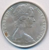 Ausztrália 1966. 50c Ag "II. Erzsébet" T:2  Australia 1966. 50 Cents Ag "Elizabeth II" C:XF  Krause KM#67