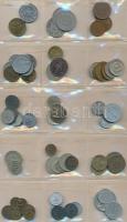69db-os vegyes fémpénz tétel, benne Szovjetunió, Lengyelország, Bulgária, Jugoszlávia, Nagy-Britannia, Ausztria, Líbia, Marokkó, Algéria T:vegyes 69pcs of various coins, including Soviet Union, Poland, Bulgaria, Yugoslavia, Great Britain, Austria, Libya, Morocco Algeria C:mixed