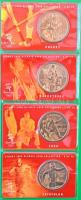 Ausztrália 2000. 5$ Al-Br "Sydney 2000" (28xklf) olimpiai forgalmi emlékérme négygyűrűs hi...