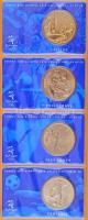 Ausztrália 2000. 5$ Al-Br "Sydney 2000" (28xklf) olimpiai forgalmi emlékérme négygyűrűs hi...