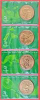 Ausztrália 2000. 5$ Al-Br "Sydney 2000" (28xklf) olimpiai forgalmi emlékérme négygyűrűs hi...