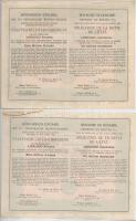 Budapest 1925. "Magyar Királyság 5%-kal kamatozó Járadékkölcsön Államadóssági Kötvény" 125...